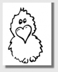 Motivstempel - Küken Motivstempel - Küken