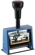 Datumstempel mit Textplatte Modell D65 Datumstempel mit Textplatte Modell D65